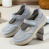 Sapatos de Vovó Femininos da Moda com Solado Macio, Extra Largos para Pés Largos, Sapatos para Idosos, Casuais Tamanho Grande Confortáveis Sapatos de Mãe, Dropshipping