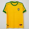 Camiseta Retro de Brasil Local y Visitante Five-Star 980204 Edición Especial Versión Fan Selección Nacional Versión Tailandesa
