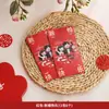 Luomei Móveis para Casa 50 Mini Envelopes Vermelhos para Bloqueio de Porta de Casamento, Sacos Criativos de Envelope Vermelho para Bloqueio de Porta de Casamento, Envelopes de Dinheiro da Sorte