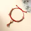 Festival do Barco-Dragão 2026 Corda Colorida Novo Produto Pulseira Trançada Feita à Mão Estilo Étnico Ajustável Colorida Infantil Corda Atacado