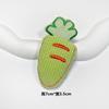 Novos acessórios de broche de boneca de tecido de desenho animado, coelho de algodão, cenoura, combinação de chapéus, sapatos e meias, acessórios de chapéu