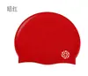 Gorro de natación silicona protección cómoda orejas alta elástico impermeable gorro natación hombres y mujeres adulto universal gorro natación impresión personalizada LOGO