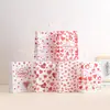 Exquisita Bolsa de Papel Kraft para San Valentín, Bolsa de Compras, Bolsa de Regalo para Joyería en Centro Comercial, Bolsa para Llevar de Fiesta Navideña, Bolsa para Productos para Llevar