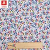 Tela de Algodón Estampada de 40 Hilos, Patrón Pequeño Floral de Rosas, Ropa para Mujer y Niños, Vestido, Ropa de Bebé, Tela para Manualidades, Al por Mayor en Stock