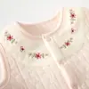 Chaleco Cálido para Bebé Otoño e Invierno Chaleco Acolchado para Bebé Chaleco Chaleco para Niños Top de Protección para el Vientre de Algodón Puro para Recién Nacido