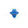 Adecuado para parachoques, guardabarros, guardabarros, protector de paso de rueda y clips de fijación de Toyota RAV4FJ Cruiser