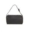 Outono 2026 Chegada Nova Estilosa Nicho Alta Aparência Simples Moda Ombro Único Transversal Retrô Cilindro Redondo Bolsa Feminina Bolsa Quadrada Pequena