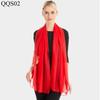 Bufanda de baile de georgette suave para mujer, de color liso, para entrenamiento corporal
