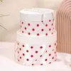 Caixa de Presente Exquisita para Madrinhas de Casamento, Estilo Francês com Bolinhas, Acabamento em Cetim de Alta Qualidade, Caixa de Presente Festiva de Mão