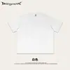 2025 Verão Europeu e Americano Marca da Moda Ins Outdoor Fresca Gola Redonda Cor Lisa Manga Curta Fresca Antibacteriana Camiseta Personalizada para Homens e Mulheres