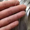 Alambre de Hierro Galvanizado a Prueba de Óxido Alambre de Hierro Doméstico Alambre para Atar Manualidades DIY para Colgar Cortinas Tendedero 8/14 Alambre de Hierro Fino Suave