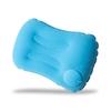 Almohada Inflable, Almohada de Viaje en Forma de U, Cojín Portátil de Soporte Lumbar, Almohada para Coche, Almohada para Dormir, Almohada Inflable Plegable para Exteriores