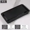 Caixa Organizadora de Fios para Mesa de Escritório Plástica Retangular com Tampa Flip-Top Passa-Fios para Cabos de Computador Tampa para Orifício Passa-Fios Quadrada para Mesa