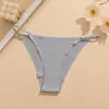 Bragas Personalizadas Transfronterizas para Mujer Bikini de Tiro Bajo Talla EU Entrepierna de Algodón Transpirable Secado Rápido Talla Grande Niñas Ropa Interior Sin Costuras