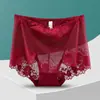 Yumei 9007 calcinha sexy de renda cintura alta feminina com vazados transparente tamanho grande plus size gordo 200kg