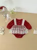Ropa para bebé para primavera y otoño, mameluco nuevo y elegante, vestido de princesa para el primer cumpleaños del bebé, atuendo para celebración de 100 días, body para el primer mes