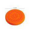 Suministro directo de fábrica acero inoxidable 304 50ml tapa de silicona plato para salsa plato para condimentos de uso doméstico ketchup conservación plato pequeño