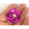 Parches de Flores de Concha Multicolores con Cuentas para Ropa Sombreros Bolsas Zapatos Parches Decorativos Calcomanías Accesorios DIY