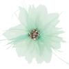 Burn Edge Organza Simulação Flor DIY Cabeça de Noiva Flor Chiffon Pulso Flor Corsage Acessórios Roupas Sapatos e Chapéus Acessórios