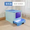 Caixa de Areia para Gatos Tipo Gaveta Doméstica Suprimentos para Pets Direto do Fabricante, Não Precisa se Abaixar para Remover Fezes, Anti-Salpicos, Selada, Caixa de Areia Desodorizante para Gatos
