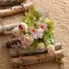 Ramo de Rosas y Margaritas Fabricante de Flores Artificiales Flores Falsas Plantas Verdes Venta al por Mayor Decoración de Bodas Manualidades Estilo Ins Transfronterizo
