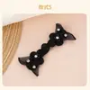 Fivela de Cheongsam com Borla de Pérola Botões com Contas de Cristal de Borboleta Botões de Traje Han Dinastia Acessórios de Roupa Estilo Chinês