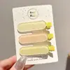 Pinza para el Cabello Sin Costuras para Mujer 2026 Nuevo Estilo Pinza de Alta Gama para Flequillo Pinza Pequeña Lateral para Frente Lavado de Cara Maquillaje Horquilla Accesorio para el Cabello