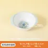 Conjunto de Louça Dividida Infantil Talheres para Complemento Alimentar de Bebê Tigela de Arroz Comercial Melamina Dinossauro Verde Desenho Animado Prato de Refeição