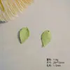 Nuevo Colgante de Hoja de Monstera Verde Fresco de Aleación DIY Pulsera Llavero Decoración Accesorio Materiales
