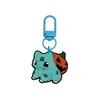 Llavero de Goma Suave de Fantasma de Halloween Dibujado Hebilla de Puerta en Forma de 8 en Forma de U Llavero Pinza de Langosta Figura de Muñeco Hebilla Colgante Adorno