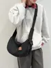 Bolso bandolera sencillo para hombre y mujer, nuevo bolso de hombro casual liso 2026, bolso mensajero de gran capacidad estilo japonés, mochila de yoga