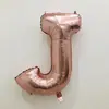 Globos de Letras de 32 pulgadas en Dorado, Plateado, Oro Rosa, Alfabeto Inglés A-Z Globo de Papel de Aluminio Decoración, Venta al por Mayor de Globos Transfronteriza
