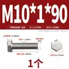 Tornillo Hexagonal Externo de Rosca Fina de Acero Inoxidable 304 M6M8M10M12M14M16M18M20*1/1.25/1.5