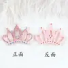 Zhaoshun Parche Rosa de Corona con Pedrería Hotfix Patrón de Pedrería Hotfix Aplique de Pedrería Hotfix para Ropa, Bolsas, Zapatos, Calcetines DIY
