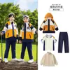 Uniformes de Jardín de Infancia, Chaquetas de Otoño e Invierno, Conjuntos de Tres Piezas, Uniformes de Escuela Primaria y Secundaria, Trajes de Primavera y Otoño, Uniformes de Clase de Deportes