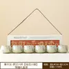 Osmanthus Gatito Cerámica Taza de Té Juego de Té Caja de Regalo Souvenir Práctico Regalo de Cumpleaños Exquisito de Gama Alta