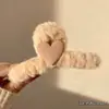 Pinza para el Cabello de Tiburón de Felpa Acrílica de Alta Gama Pinza Grande Accesorios para el Cabello de Mujer Volumen del Cabello Múltiples Capas Melena de Cabello Pinza para el Cabello