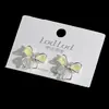 Pendientes de Mariposa Frescos y Suaves para Mujer, Accesorios Versátiles de Estilo Sencillo de Nicho para el Día a Día y el Trabajo, Pendientes al por Mayor de Yiwu