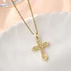 Nuevo Collar de 8 con Incrustaciones de Diamantes para Mujer, Colgante Elegante y de Alta Gama, Símbolo de Eternidad, Banda de Möbius, Cadena para Clavícula de Acero de Titanio
