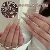 Pedras Strass Redondas com Base Pontiaguda e 33 Facetas Hua Zi 33, Decorações para Unhas, Pedras Strass Multifacetadas Brilhantes de Alta Qualidade para Nail Art