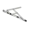 Soporte Deslizante de Acero Inoxidable para Ventana, Bisagra de Soporte para Ventana, Soporte de Ventana Superior de Cuatro Barras de Apertura Exterior, Accesorios para Ventanas y Puertas