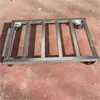 Carrinho Universal de Quatro Rodas para Serviço Pesado para Transporte de Mercadorias, Carrinho de Plataforma, Reboque Móvel, Suporte de Base para Vaso de Flores