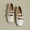 Zapatos Hanas Ballet Mary Jane para Mujer 2026 Nuevo Lazo Aumentadores de Altura Suela Suave para Mujer para Combinar con Faldas