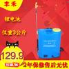 Pulverizador eléctrico agrícola tipo mochila, máquina pulverizadora de pesticidas eléctrica de alta presión para cultivos de árboles frutales agrícolas. Fabricante.
