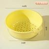 Cesta Drenante de Doble Capa para Lavar Verduras, Bandeja de Plástico para Frutas de Cocina Doméstica, Cesta con Filtro de Agua para Verduras, Cesta para Lavar Verduras y Frutas