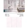 1200x3000 Formato Grande Roca Porcelánica Panel de Pared Fondo para Vestíbulo Sala de Estar de Villa Veta Continua Piedra de Lujo Roca Porcelánica Placa Grande