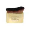 Brocha de Maquillaje, Brocha para Base, Base BB sin Marcas, Cepillo Corporal para Cuidado de la Piel, Aplicador de Crema Hidratante, Base de Maquillaje Líquida que no Absorbe el Polvo, Grande con Forma de Ola