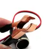 Clip de batería de coche a encendedor de cigarrillos clip de cocodrilo convertidor de clip de batería para bomba de aire de coche aspiradora salida de fábrica