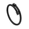 Pulsera de alambre de acero de titanio Weiya de comercio electrónico transfronterizo, pulsera de alambre de acero para hombres, estilo hip-hop punk, joyería de moda elástica al por mayor