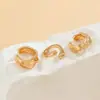 Presilhas de Orelha Redondas Irregulares de Pérola Sem Furo Simples Elegantes Moda Ear Cuffs Nicho High-End Brincos Versáteis